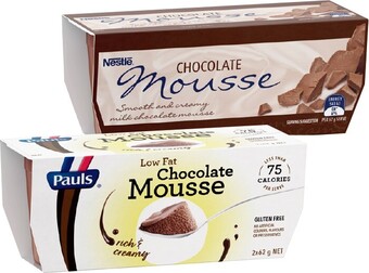 IGA Nestlé or Pauls Chocolate Mousse 2 Pack offer
