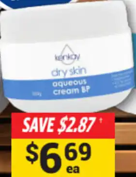 Cincotta Chemist Kenkay Aqueous Cream BP Jar 500ml offer