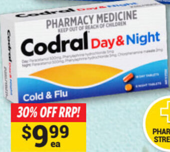 Cincotta Chemist Codral Day & Night PE Tablets 24 pack offer