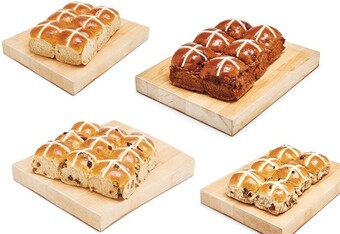 Woolworths Hot Cross Bun Varieties Pk 6-9* – Excluding Brioche Hot Cross Bun Varieties offer