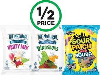 Woolworths The Natural Confectionery Co. or Sour Patch Medium Bags 180-260g offer