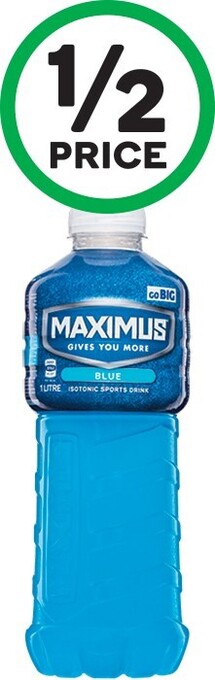 Woolworths Maximus Sports Drink 1 Litre offer