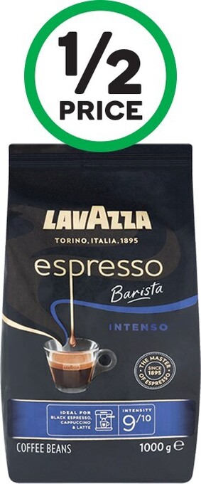 Woolworths LavAzza Barista Beans 1 kg offer