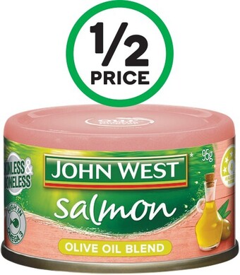 Woolworths John West Salmon Tempters 95g offer