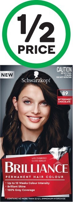 Woolworths Schwarzkopf Brilliance Hair Colour offer