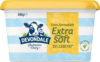 Woolworths Devondale Spread 500g offer