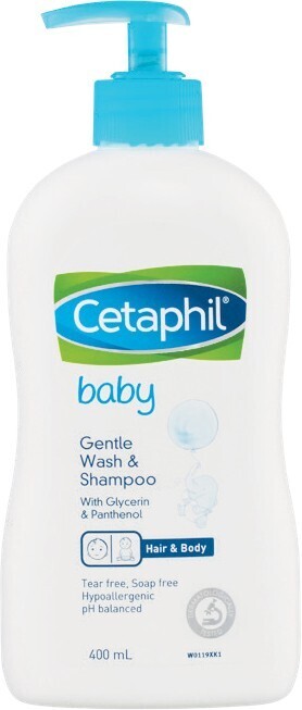 Woolworths Cetaphil Baby Gentle Wash & Shampoo 400ml offer