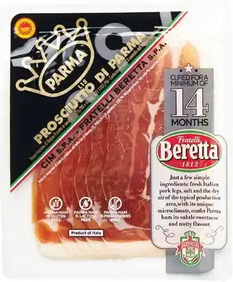 Woolworths Beretta Prosciutto Di Parma 85g – From the Deli offer