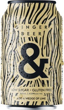 Ginger & Ginger Beer Cans 4x355ml