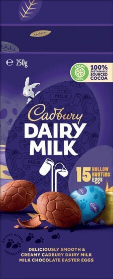 Coles Cadbury Happy Easter Carton 250g offer