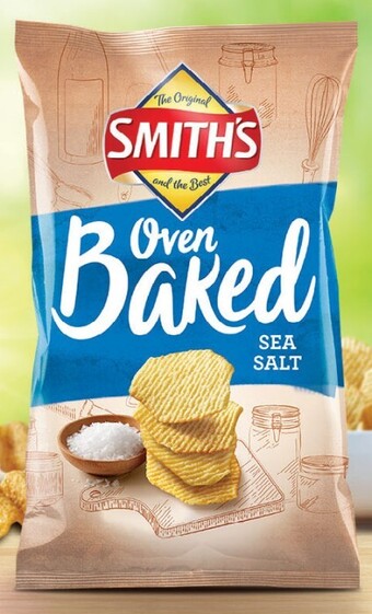 Coles Smith's Baked Snacks 130g offer
