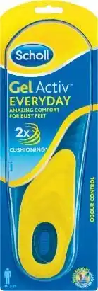 Coles Scholl Gel Activ Insoles Everyday Men 1 Pack offer