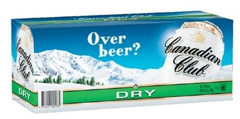 Coles Canadian Club & Dry Cans 10x375mL offer