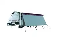 BCF Camec Caravan Privacy Screen 3.4mx1.8m Sun Protection Aqua Blue offer