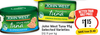 John West Tuna 95g