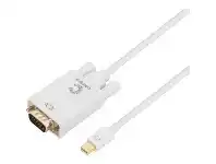 Officeworks Comsol Male Mini DisplayPort to Male VGA Cable 2m offer