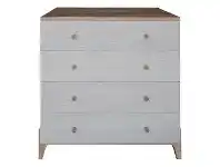 LivingStyles Bonny Mountain Ash Timber 4 Drawer Tallboy offer