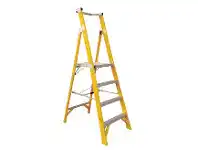 Guardall 1.2m Fibreglass Platform Step Ladder