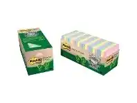 Officeworks Post-it Recycled Super Sticky Notes 76x76mm Helsinki 24 Pack offer