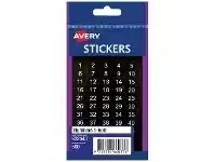 Officeworks Avery Multi-Purpose Stickers 1-500 500 Pack offer