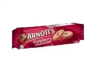 Officeworks Arnotts Arnott's Raspberry Shortcake 250g offer