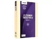 Officeworks J.Burrows 80gsm Tinted A3 Copy Paper Ream Yellow offer