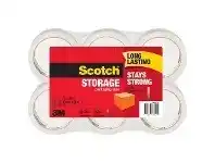 Officeworks Scotch Long Lasting Tape 48mm x 50m Clear 6 Pack offer