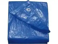 BCF Wanderer Medium Duty Tarp 18x24ft Rain Protection Blue offer