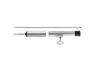 BCF Coi Leisure Adjustable Tent Pole 230cm Durable Steel Silver offer