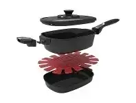 BCF Weber Q Ware Casserole And Frying Pan Small Pack offer
