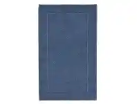 LivingStyles Aquanova London Egyptian Cotton Bath Mat, Denim offer