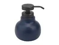 Aquanova Uma Ceramic Soap Dispenser, Indigo