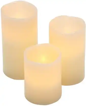 Coles LED Candles 3 Pack offer