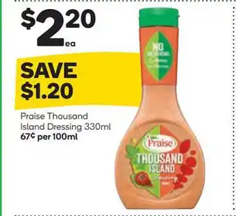 Praise Thousand Island Dressing