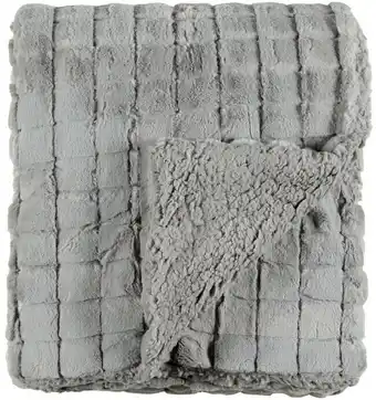 Spotlight Koo Fleur Faux Fur Throw offer