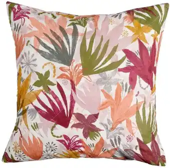 Spotlight Koo Abstract Floral Cotton-Cover European Pillow offer