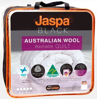 Spotlight 30% off Jaspa Australian Wool Washable Quilt offer