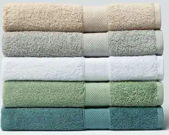 Spotlight Istoria Home Bradley Organic Towel Range offer
