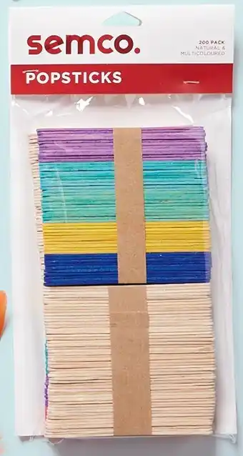 Spotlight Semco Popsticks 200 Piece offer