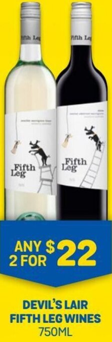 Devil's Lair Fifth Leg Wines