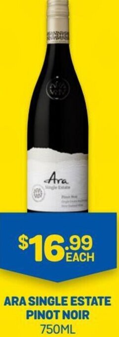 Bottlemart Ara Single Estate Pinot Noir offer