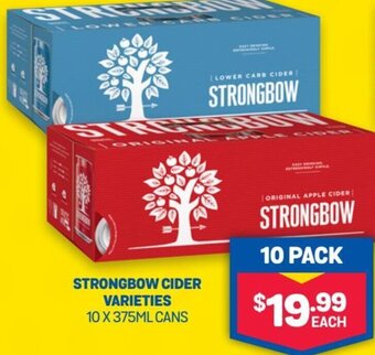 Bottlemart Strongbow Cider Varieties offer