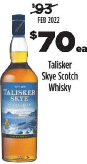 Liquorland Talisker Skye Scotch Whisky offer