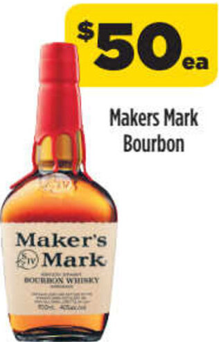 Liquorland Makers Mark Bourbon offer