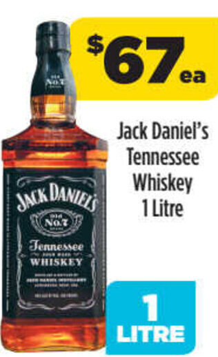 Liquorland Jack Daniel's Tennessee Whiskey offer
