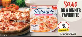 IGA Dr. Oetker Ristorante Pizza offer