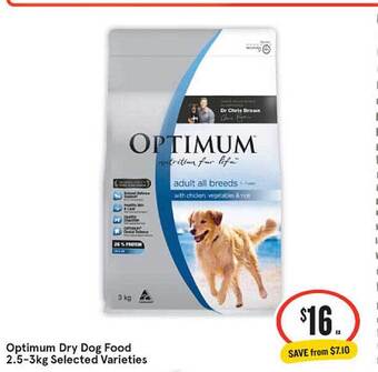 IGA Optimum Dry Dog Food offer