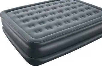 SuperCheap Auto Double High Velour Air Queen Bed with Pump offer