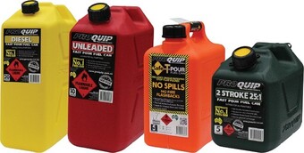 SuperCheap Auto Pro Quip Plastic Fuel Cans offer