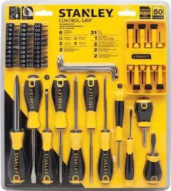 SuperCheap Auto Stanley 50 Pce Screwdriver Set offer
